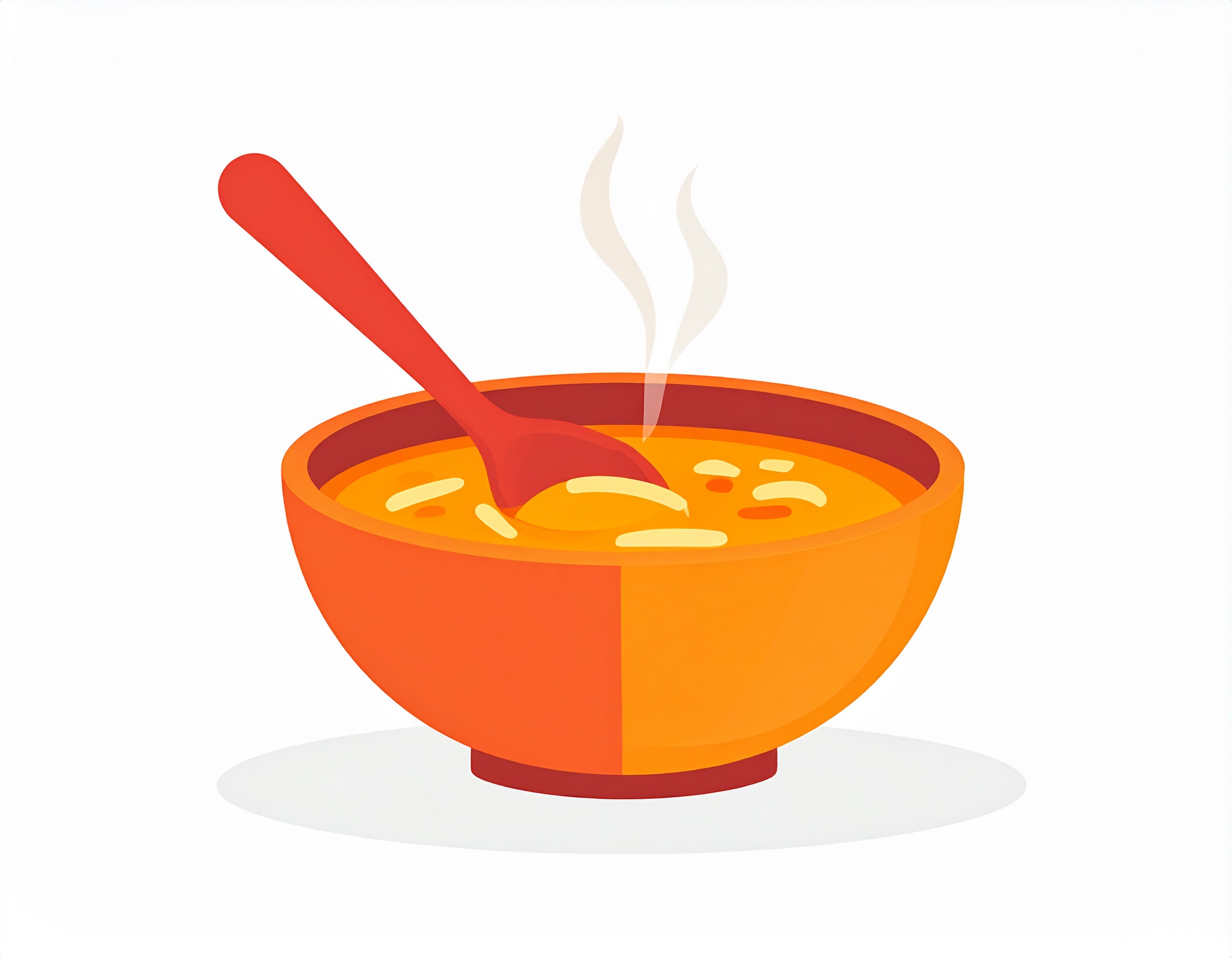 Bowl of hot soup